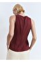 Halter Neck A-Line Blouse - 4