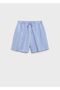 Striped Cotton Shorts - 3