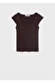 Short Sleeve Rib Sweater - 3