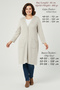 Women's Plus Sizespring Summer Knitwear Mother Long Cardigan