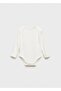 Patterned cotton bodysuit