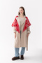 Patterned Triangle Double-Sided Shoulder Shawl – Women's Knitwear Scarf - 2