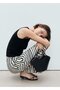 Geometric Pattern Linen Pants - 7