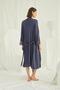 Women's 94% Viscose 6% Elastane Lace Front Dressing Gown Set with Nursing Feature for Pregnant and Postpartum Women - 6