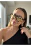 Unisex Precious Sunglasses Black to Yellow - 2