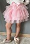 Girl's Tutu Skirt 3-12 Years, Salmon - 3