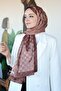 Checkerboard Patterned Monogram Shawl MONOV03-29
