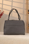 Gray Color Genuine Leather Hand and Shoulder Bag, Shoulder Strap, Daily, Travel - 2