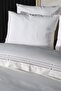 Zelda Embroidered Duvet Cover Set Double - Beige - 6