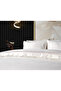Zelda Embroidered Duvet Cover Set Double - Powder - 4