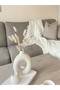 Two-piece cement vase set - 4