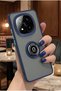 Ring Case with Camera Protection for Xiaomi Redmi Note 14 Pro 5g - Stain Resistant Matte and Durable Construction