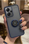 Ring Case with Camera Protection for Xiaomi Redmi Note 13 Pro Plus - Stain-Resistant Matte and Durable Construction