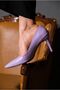 Lilac Skin Women's Thin Heeled Shoes Stiletto Demure - 4
