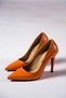 Orange Skin Women's Thin Heeled Shoes Stiletto Yoshi - 2