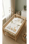Safari Cute Animals Baby Crib Duvet Cover Set with Sheet Tlabn-041 - 7