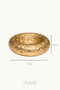 وعاء Moonstone Gold صغير، قطعة ديكور عصرية، طبق زخرفي بتصميم بسيط، لتزيين الطاولات والأرفف - 2