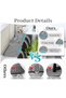 Kitchen Sink Splash Guard, Silicone Draining Mat, Faucet Mat for Bathroom Kitchen Sink, 5° Slope An - 5