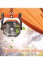Portable Fan Rechargeable Outdoor Camping Fan with LED Lantern and Hook USB Small Desk Fan Cordless - 2