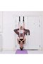 Leg Stretcher Strap with Door Anchor, Backbend Training Belt for Flexibility Training - 2