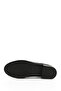 Black Gön Genuine Leather Round Lace Women's Shoes 24177 - 6