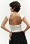 Nives Back Low-cut White Crop