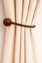 Magnetic Cord Wrap Tulle and Background Curtain Collection Buckle - Brown - 2