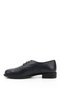 Navy Blue Antique Gön Genuine Leather Round Lace Up Women's Shoes 24177 - 4