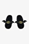 Black Batman Men's Embroidered House Slippers