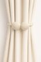 Magnetic Cord Wrap Tulle and Background Curtain Collection Buckle - Cream