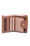 Tan Genuine Leather Women's Wallet - S1Cb00005674-H51 - 3
