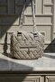 Women's Dark Mink Quilted Shoulder Bag Waterproof Buzzy Fabric 4 Compartments - 6