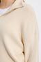 Knitted Detailed High Collar Knitwear Blouse Vani̇lya - 3