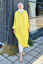 Long Cotton Shirt - Yellow