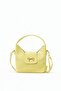 Fiyoli Yellow Cover Hand and Shoulder Crossbody Bag - 3