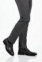 Black Genuine Leather Gel Sole Anatomical Men's Classic Shoes 425 m