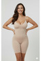 Larix Model Full-Length Sports Bodysuit Jumpsuit Bodysuit 5-Zone Effect Push-Up Bodysuit Skin Color - 4