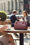Women's Burgundy Mini Shoulder & Hand Bag – Single Compartment with Zipper and Adjustable Long Strap (17X13X10 cm) - 3