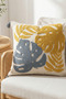 Colorful Tropical Punch Embroidered Decorative Tufted Throw Pillow Cover Cotton 42 X 42 cm - 4