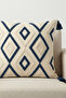 Buldan İşi Ethnic Geometric Patterned Tasseled Punch Throw Pillow Cover 42X42Cm - 8