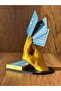 Hand-Designed Business Card Stand (Gold) - 3