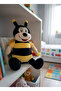 Plush Bee Toy 35cm Sleeping Companion Sitting Cute Yellow Black Plush Bee Gift Plush Toy Bee