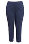 HIGH-WAIST PLUS SIZE PANTS 70637 - 2