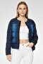 Women Wash Puffer Jacket, Navy