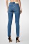 Women Regular Fit Washed Slim Leg Jeans, Blue - 2