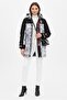Women Camouflage Parka Jacket, Multicolor - 2