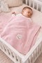 Cotton Knitwear Knitted Baby Blanket Sycamore