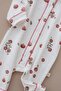 Elma Printed Snap Fastener Puffy Sleep Series Jumpsuit - 4