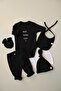 Baby Embroidered 5-Piece Long Sleeve Newborn Set (0-3 Months) - 3