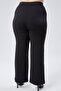 Women's Black High-Waisted Plus Size Pants (2 Pieces Opportunity Product) - 6